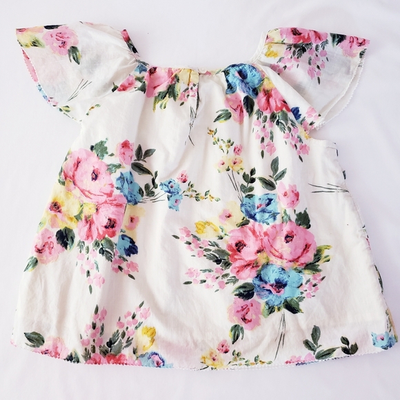 Gap girls floral shirt - Picture 2 of 2